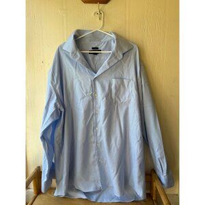 Pronto Uomo men’s size 36/37 tall cotton button down shirt